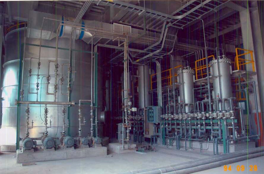 Feed water treatment plant