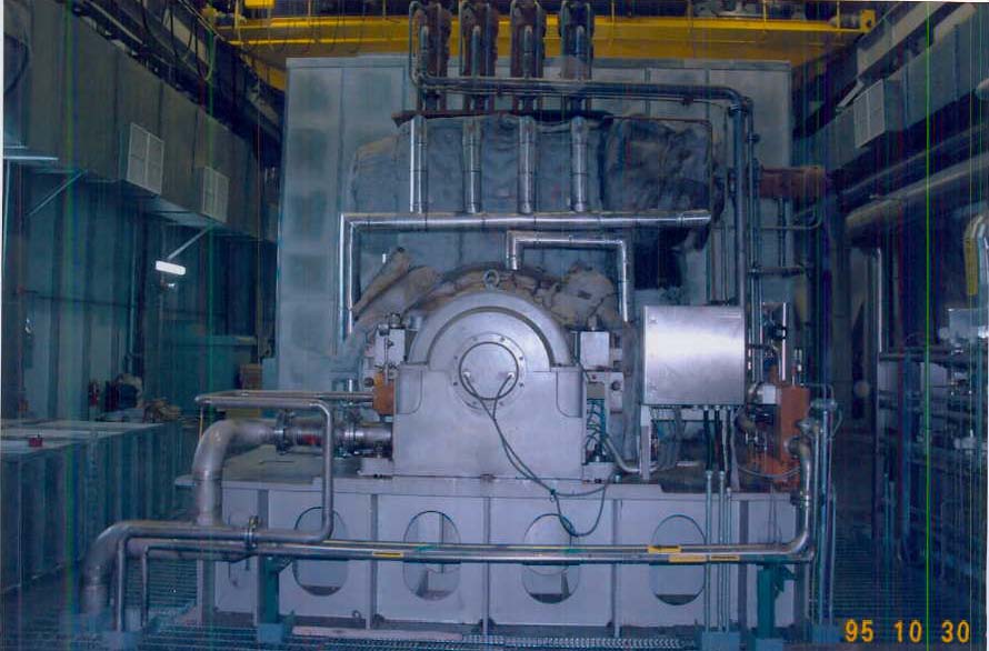 Steam turbine generator