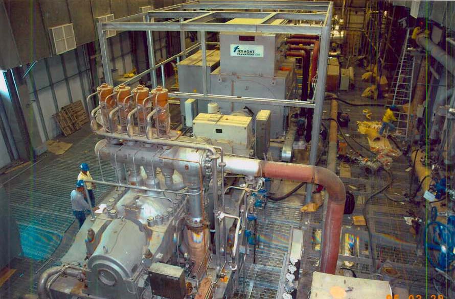 Steam turbine generator